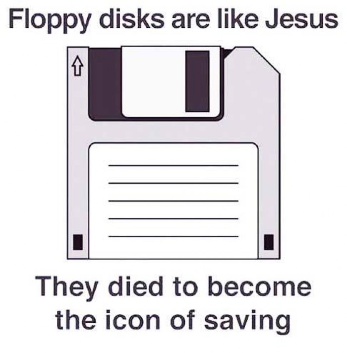 Disks and Jesus Floppy,  