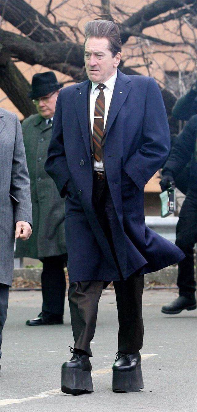 Robert De Niro as gangster in Martin Scorsese's new film The Irishman. - Robert DeNiro, Martin Scorsese, Irishman