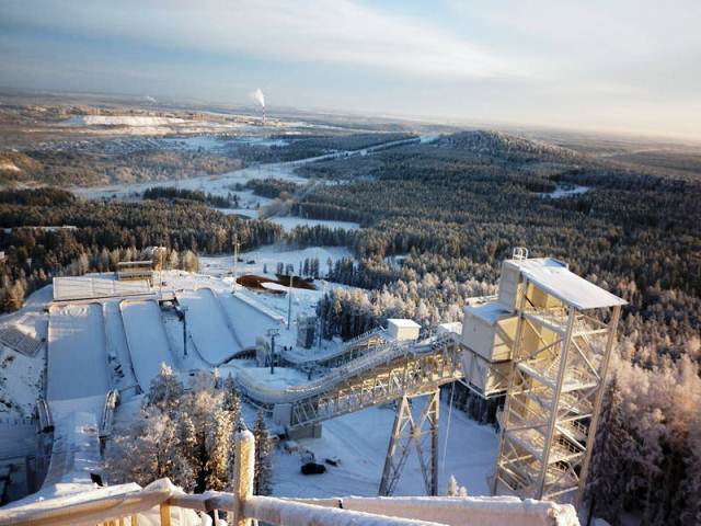 Ski jumping - Ski jumping, Германия, Спорт, Пейзаж, Длиннопост, Видео