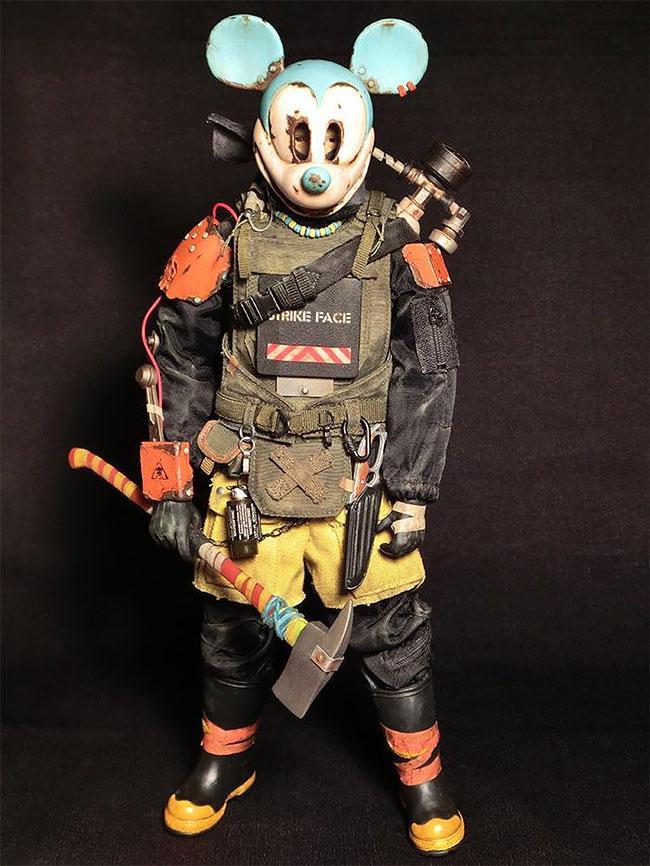 Japanese artist turns children's toys into amazing post-apocalyptic nightmares - Toys, Post apocalypse, Kripota, Longpost