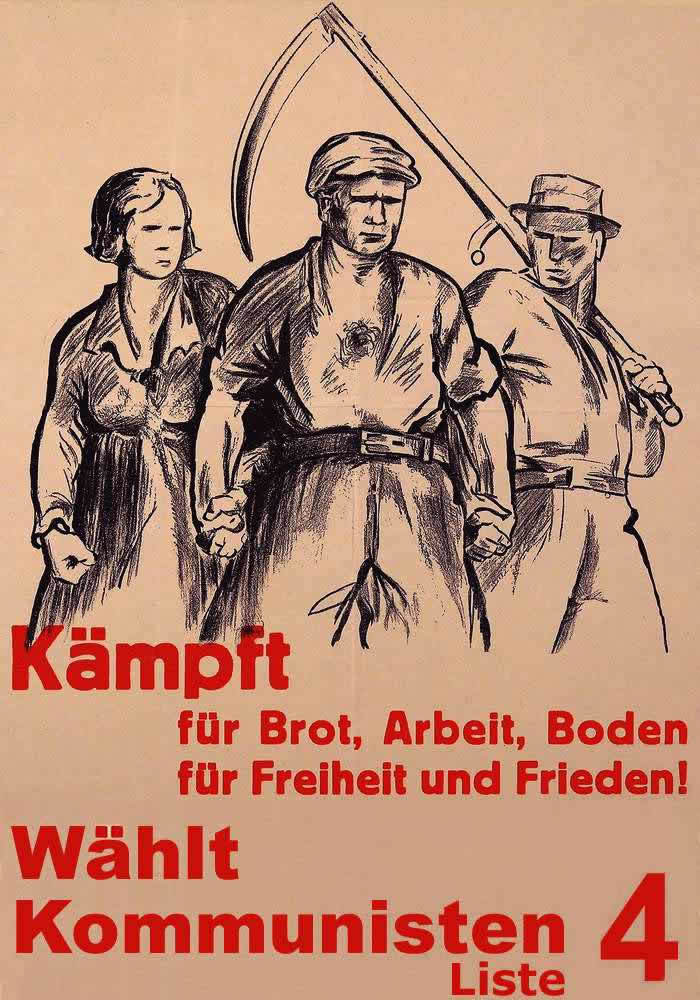 German election posters from the 1920s and 1930s - Germany, Weimar Republic, Elections, Poster, Politics, Story, Longpost