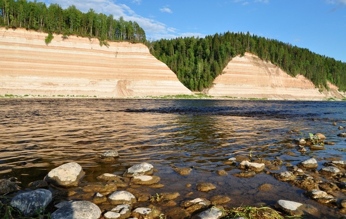 Opoki. Vologodskaya Oblast. - The rocks, beauty, Pyramid