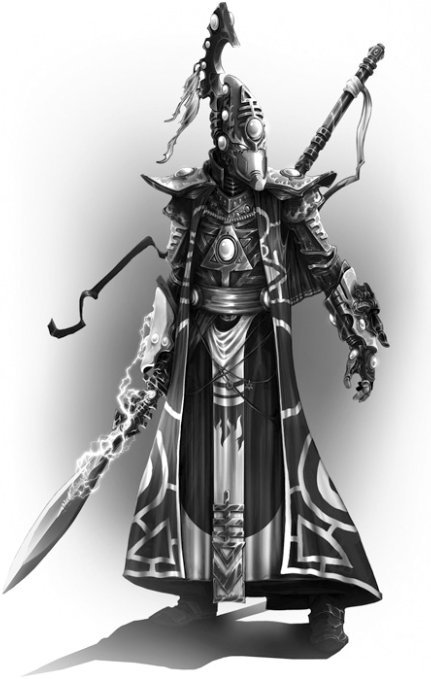 Farseer - Eldar, Warhammer 40k, Farseer, Art, Longpost