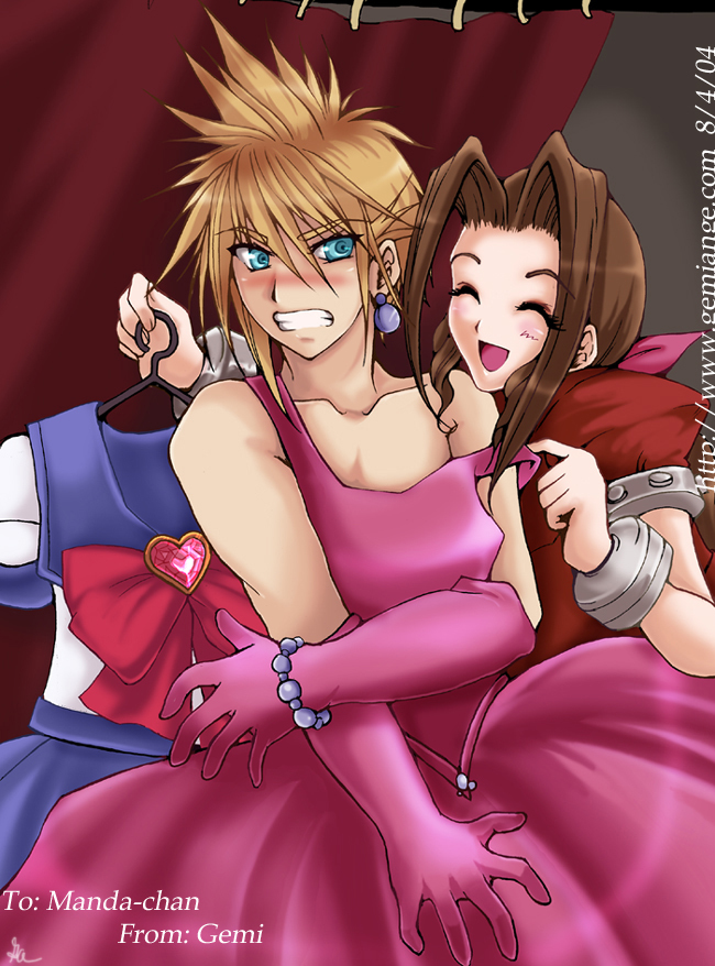 Final Fantasy VII - Cloud Strife - Final fantasy vii, Cloud Strife, Its a trap!, Anime, Longpost, Anime art