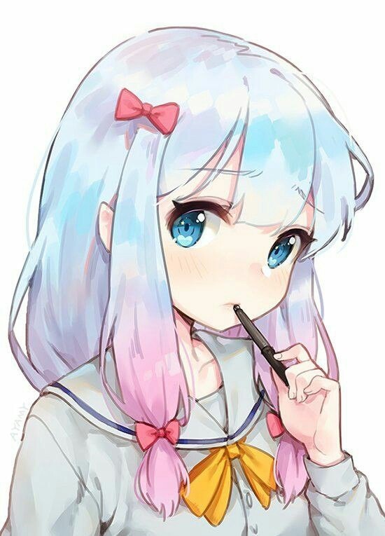 Anime art by Sagiri Izumi from Eromanga-Sensei. - Eromanga-Sensei, Izumi sagiri, Nyasha, Anime, Anime art, Yukata, Illustrator, Longpost