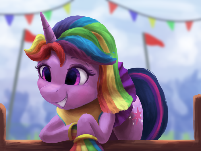 RainbowTwi My Little Pony, Ponyart, Twilight Sparkle, Vanillaghosties