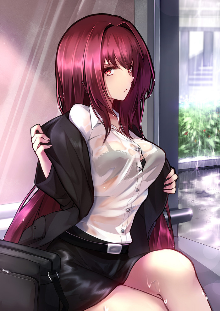 Anime Art 1244 , Anime Art, Fate, Fate Grand Order, Scathach