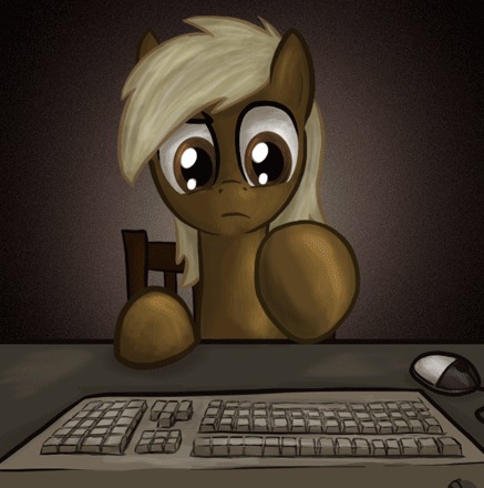 Typing Isn't Magic My Little Pony, Ponyart, Original Character, 