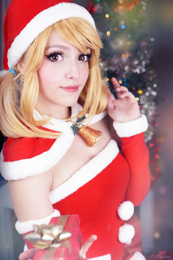 Lucy  - by - DEATHNOTE---L - Cosplay, Anime, Fairy Tail, Christmas, Girls, , Longpost, Lucy Heartfilia