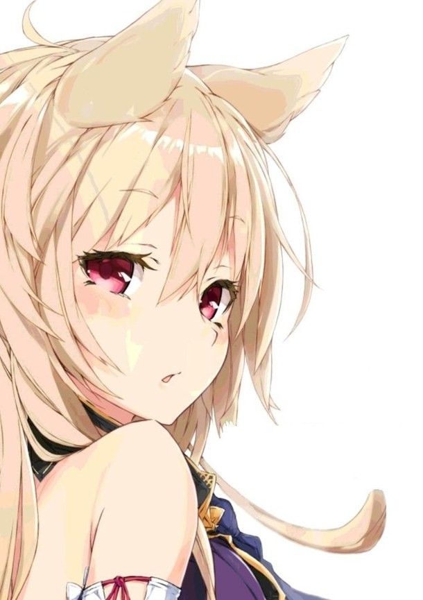 Several anime neko arts - Neko, Anime art, Anime, Loli, Nekopara, Longpost