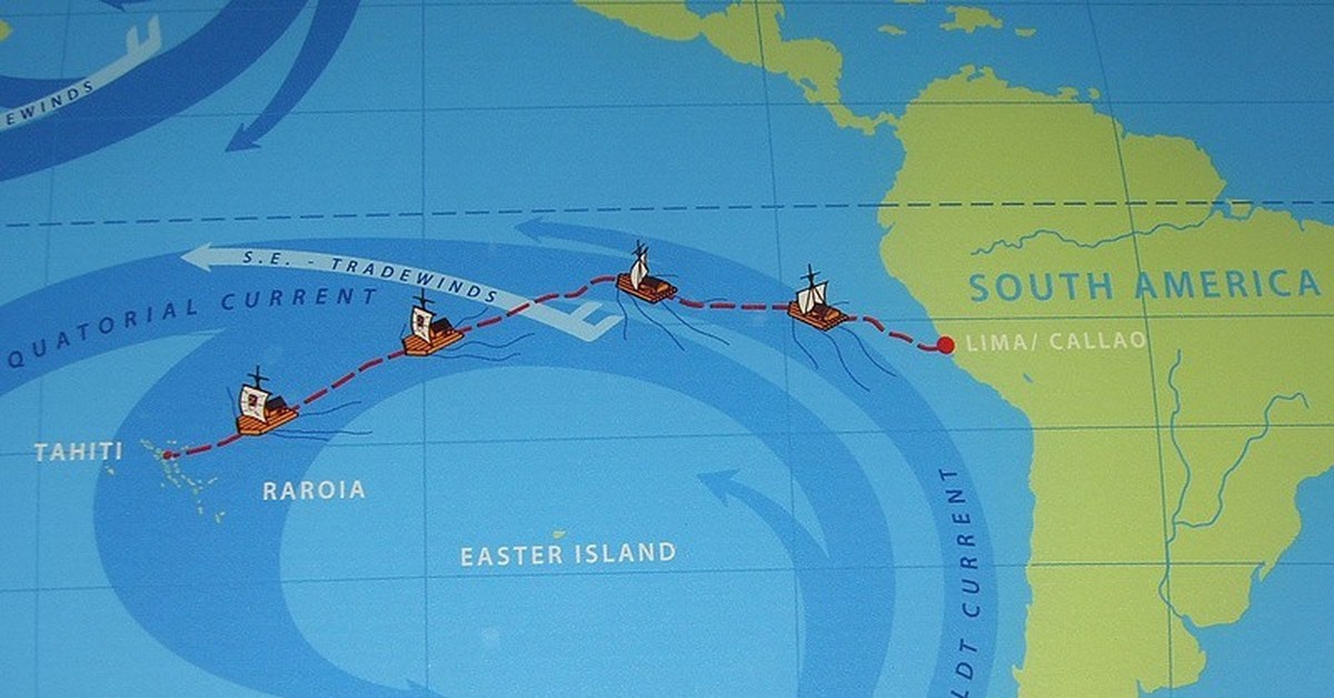 Почему через тихий океан не летают самолеты. Маршрут кон-Тики на карте тур Хейердал. Путь тура Хейердала на карте кон Тики. Тур Хейердал путешествие на карте кон-Тики маршрут. Маршрут тура Хейердала на кон Тики.