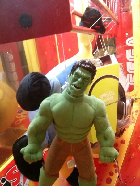 Even the Hulk could not stand the harsh Russian reality - Suicide, Hulk, My, Slot machines