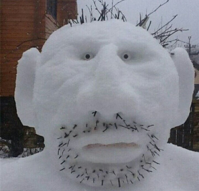 Hello ... - snowman, Beard, Men