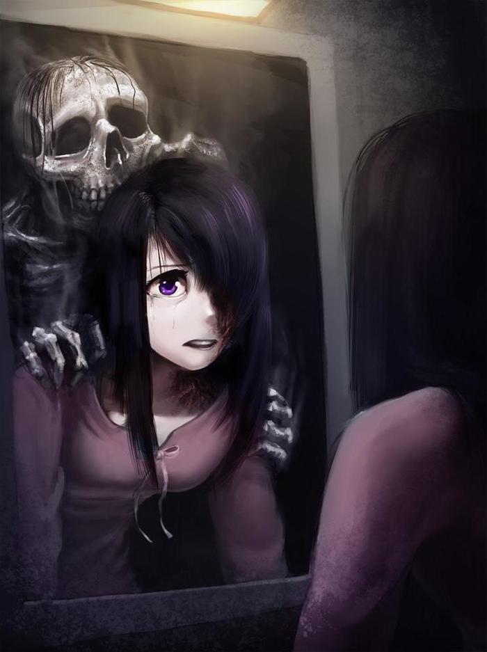 Ghosts of Hanako - Katawa shoujo, Visual novel, Anime art, Hanako ikezawa
