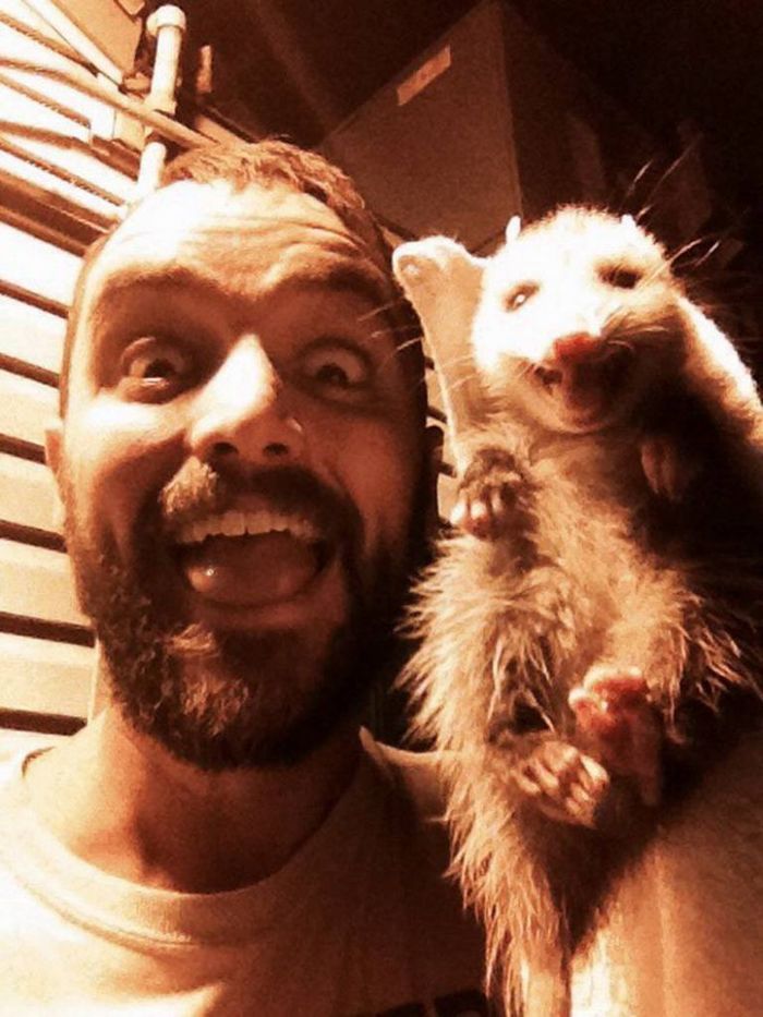 Селфи со своим братюней