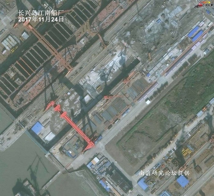 China begins building 3rd aircraft carrier - Weapon, Politics, Colonelcassad, Aircraft carrier, China