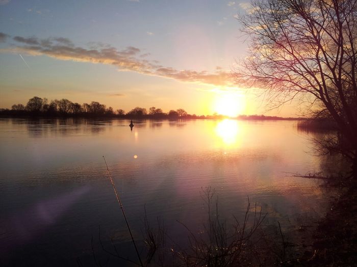 Just dawn on the Elbe - My, River, Elbe, Fishing, Fishing rod, dawn