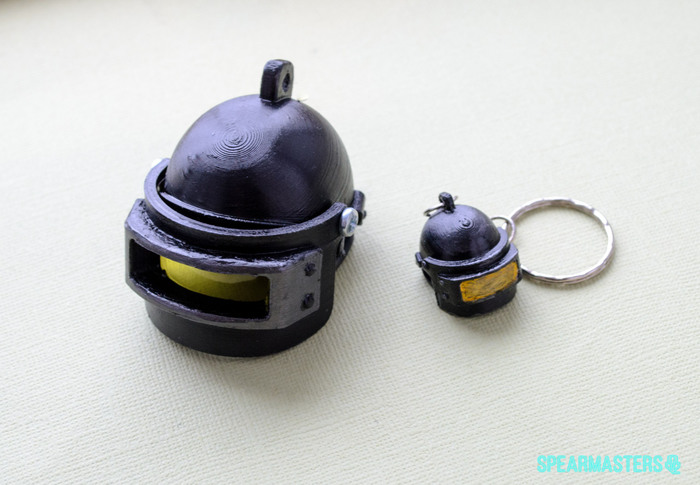 Helm of the third level - My, PUBG, Games, Keychain, 3D, 3D печать