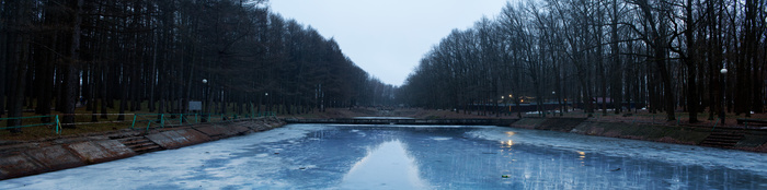 Small water - My, The photo, Canon, 24mm, Панорама, Novomoskovsk, Tula region