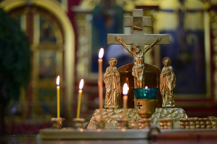 Verkhoturye. - My, Church, Christmas, The Saints, Sky, Coffin, Religion