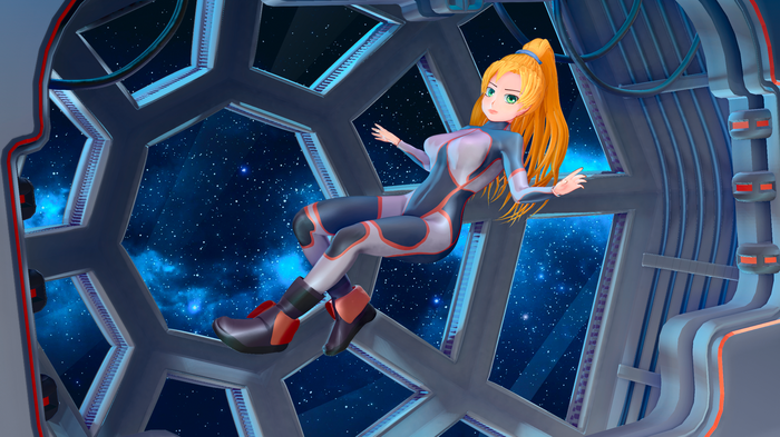 Space girl