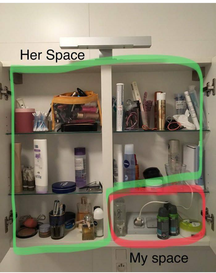 Её место, моё место...