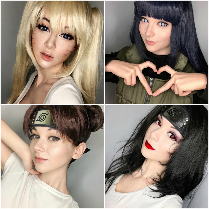 One cool anime - one cool cosplayer. - Naruto, Hinata hyuga, , Cosplay, 9GAG, Anime, Tenten