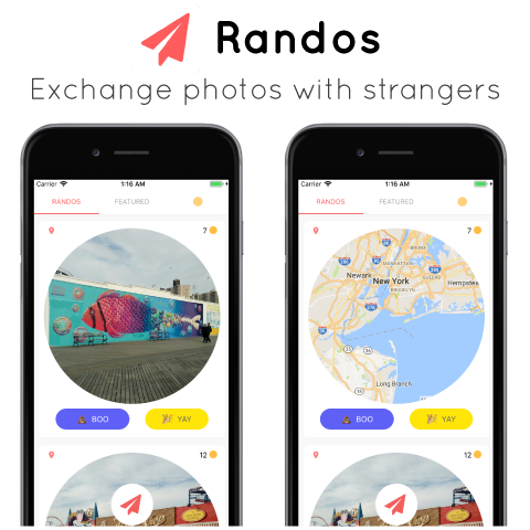 Randos -    , , , Randos, , Android, iOS, 