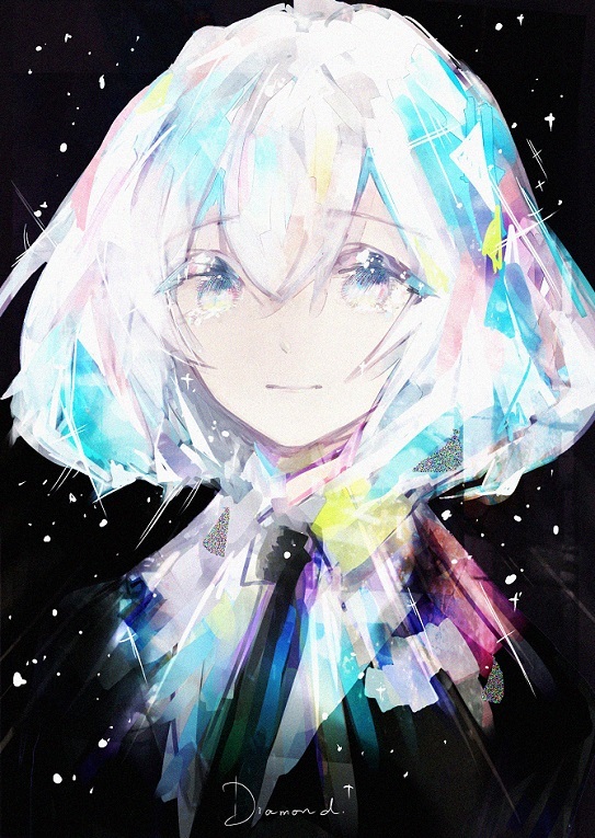 Подборка Алмаз - Houseki No Kuni, Аниме, Anime Art, Diamond, Длиннопост