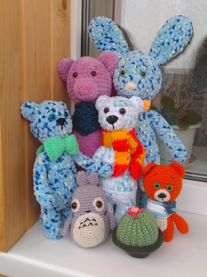 Плюшевая семья