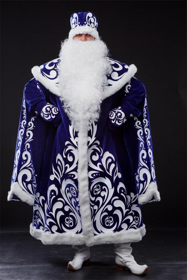 Ded Moroz Santa Claus - My, Scaffold, Father Frost, Santa Claus, , Costume, Fur coat, Jacket, , Longpost