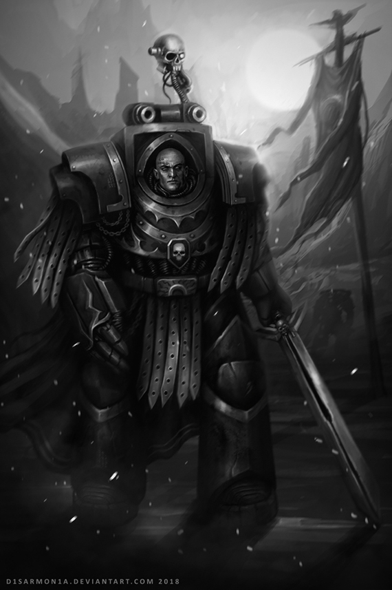 Captain of The Sons of Ecliptus Warhammer 40k, Wh Art, , D1sarmon1a, 