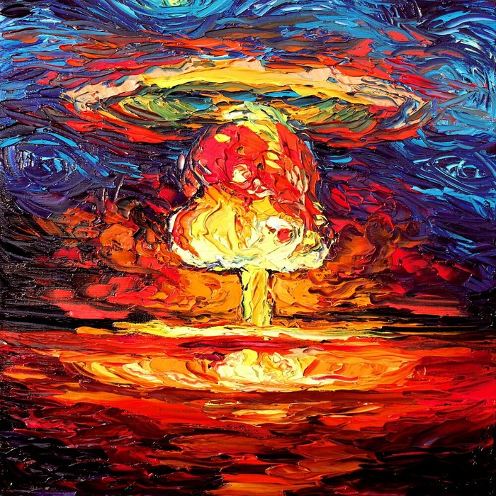 Hard Reset - Images, van Gogh, Explosion, Nuclear explosion