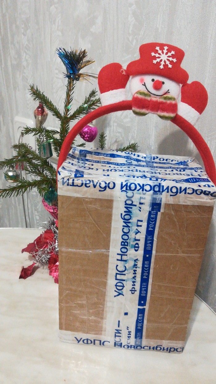 New Year gift exchange Novosibirsk-Ulyanovsk - Gift exchange, Ulyanovsk, Novosibirsk, Presents, Longpost