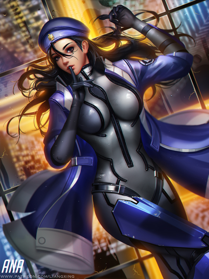 Ana - Overwatch Ana Amari, Overwatch, , , Liang Xing