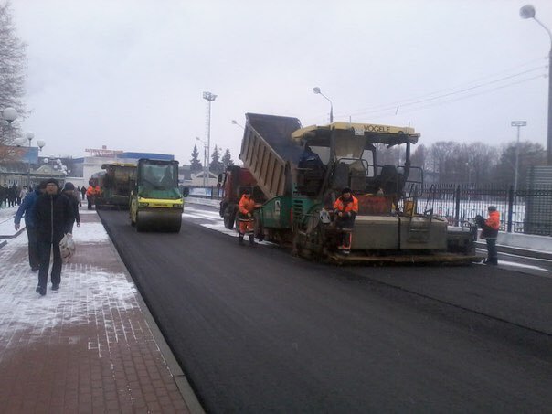 Vladimir Putin will arrive in the Tver region tomorrow: the authorities of the Upper Volga region decided to prepare for the visit - Asphalt laying, Training, Tver region, , Longpost, Politics