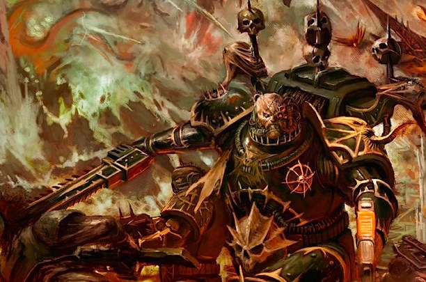 Космодесантники предателей Хаоса - Whart, Длиннопост, Warhammer 40k, Wh Art