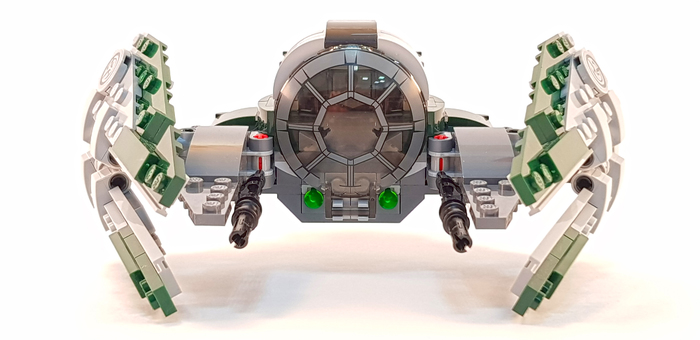 Review of Lego Star Wars (75168) YODA'S JEDI STARFIGHTER - My, Lego, Constructor, Yoda, Lego star wars, , Overview, Longpost