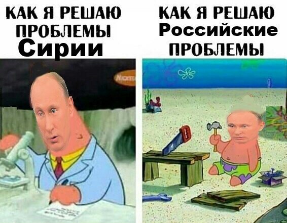 Solver - Vladimir Putin, SpongeBob, Politics