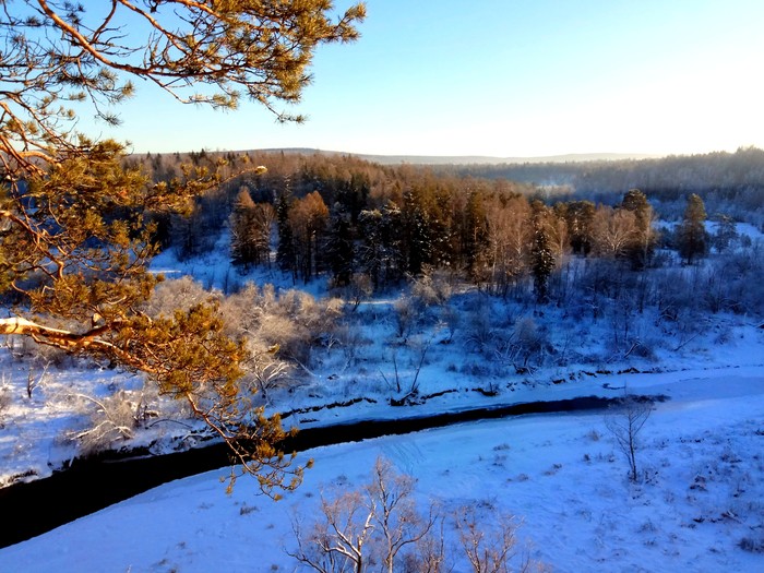 Deer streams - a snowy fairy tale. - My, Ural, deer streams, Winter, beauty, The photo, Video, Longpost