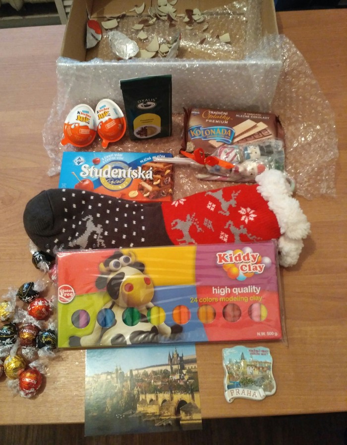 Тайный Санта из Праги в Улан-Удэ