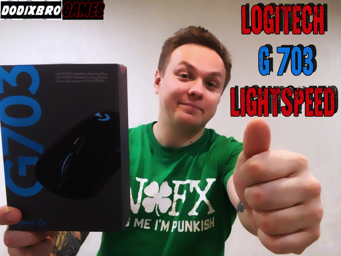 Logitech G703 Lightspeed gaming mouse, review, unboxing! Dodixbro Games! The best gaming mouse! - My, PC mouse, , , Overview, 