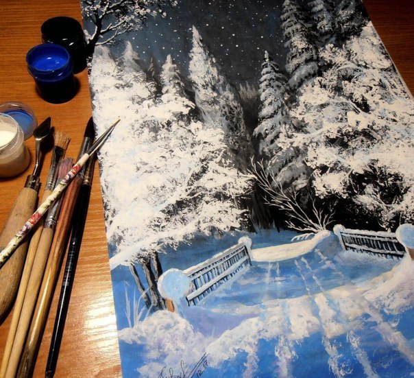 Оцените "Зимнюю сказку"