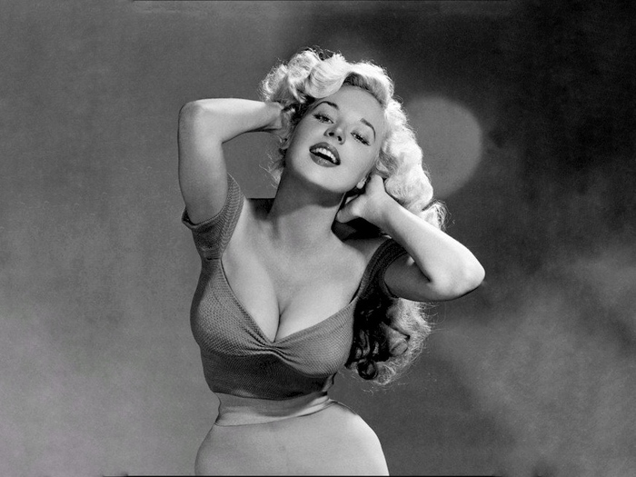 The narrowest waist and desirable woman in Hollywood in the 50s - Girls, The photo, Beautiful girl, beauty