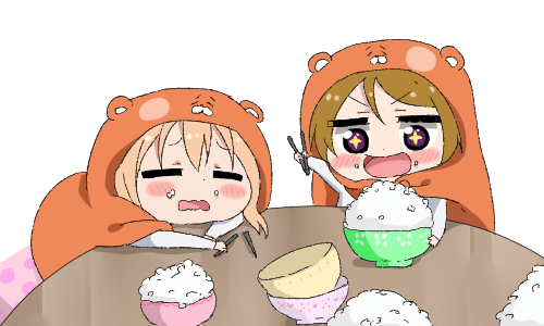 Himouto! Umaru-chan x Love Live! - Аниме, Anime Art, Himouto! Umaru-chan, Love live! School Idol Project, Кроссовер, Длиннопост