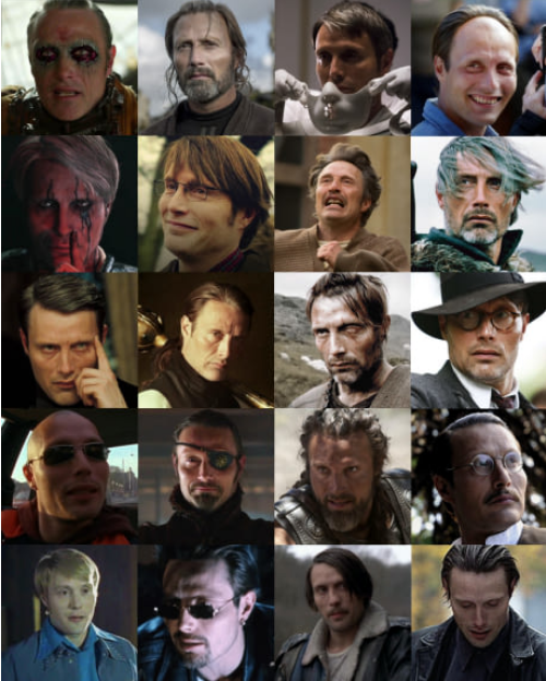 All the reincarnations of Mads Mikkelsen - Reincarnation, Actors and actresses, Mads Mikkelsen