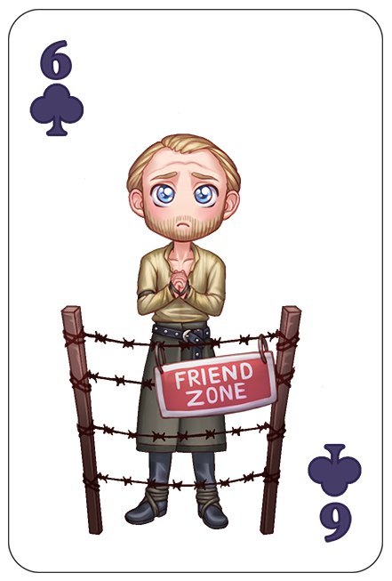 Funny cards on the Game of Thrones from the artist Maria Rossing, who draws under the nickname Zella Art (part two). - Game of Thrones, Playing cards, Art, Humor, Longpost