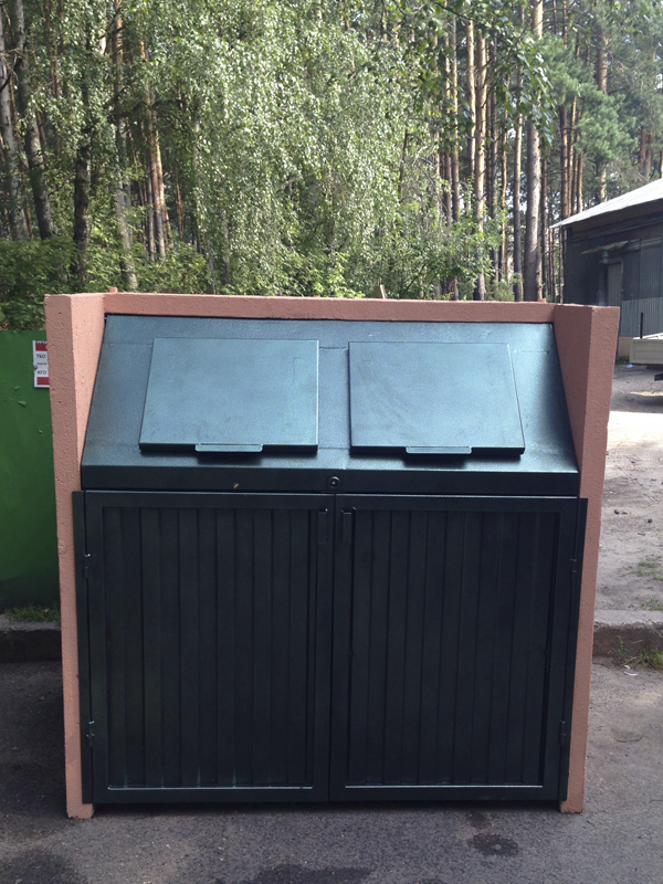 Innovative container sites for MSW - My, Innovations, Container platform, MSW, Garbage bins, Longpost