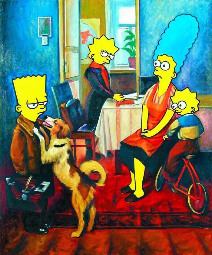 Deuce again - The Simpsons, Fyodor Reshetnikov, Deuce again