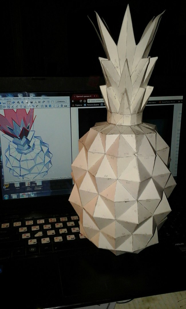 My work in papercraft - My, Rukozhop, Papercraft, Longpost